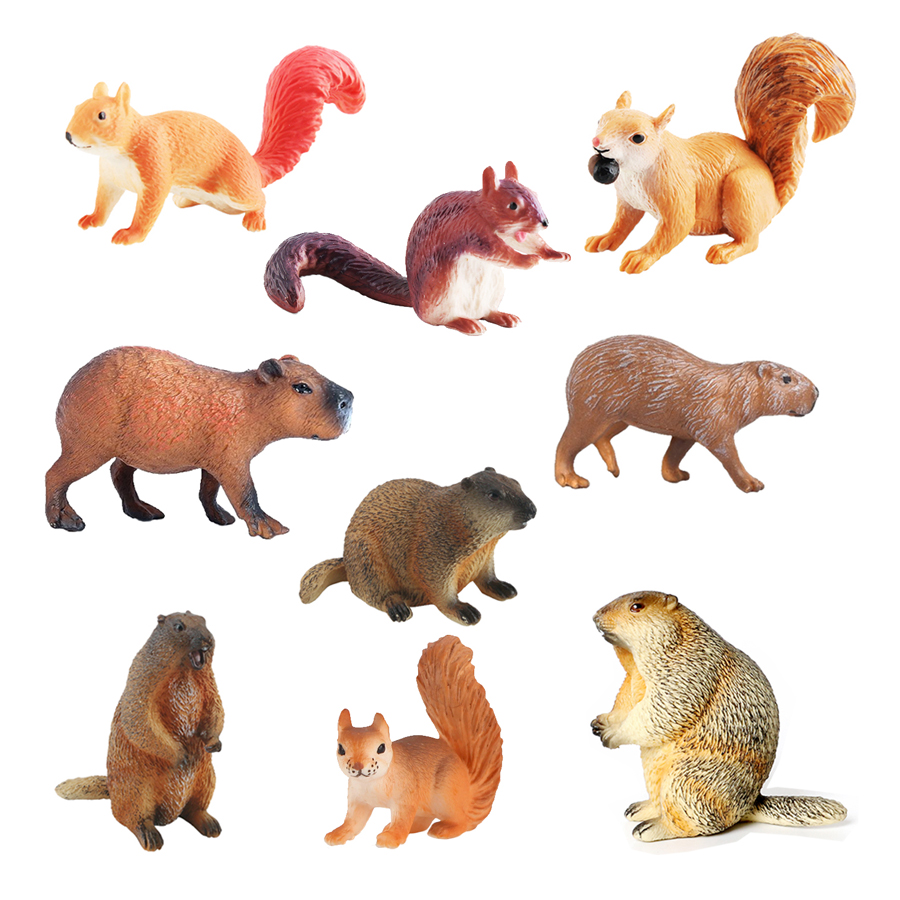 Kids Toys Reviews - Plastic Capibara Model Toys Capybaras Marmot
