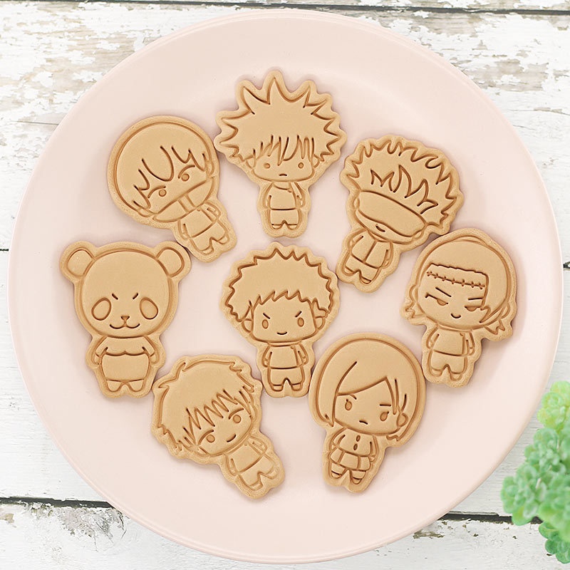 8pcs Jujutsu Kaisen Cake Cooki - Kids Toys Kitchen Set ulasan dan harga