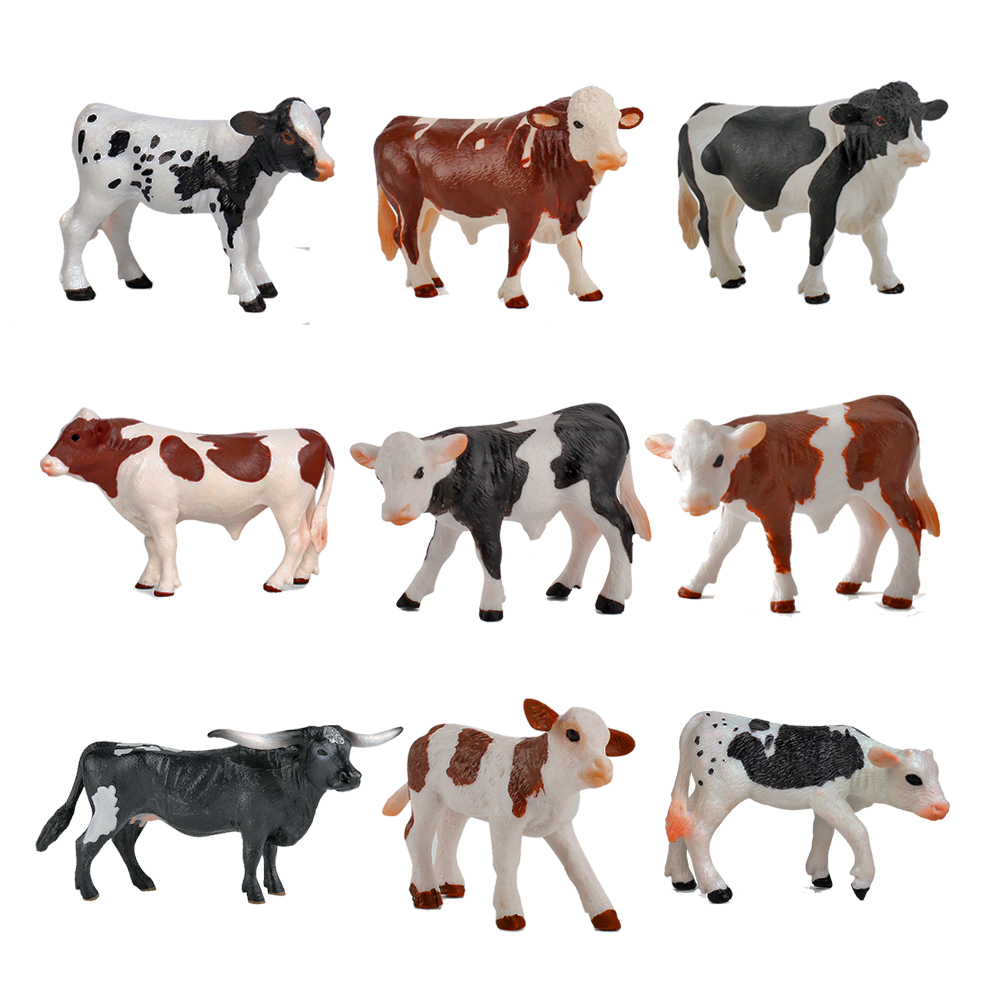 Toy Animals Figure Cattle Cow  - Kids Toys Reviews ulasan dan harga