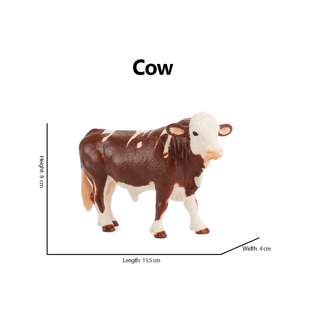 Toy Animals Figure Cattle Cow  - Kids Toys Reviews ulasan dan harga