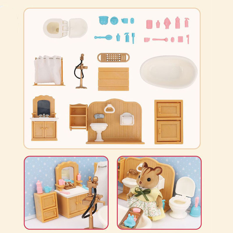 Dollhouse Miniature Gift box p - Kids Toys Kitchen Set ulasan dan harga