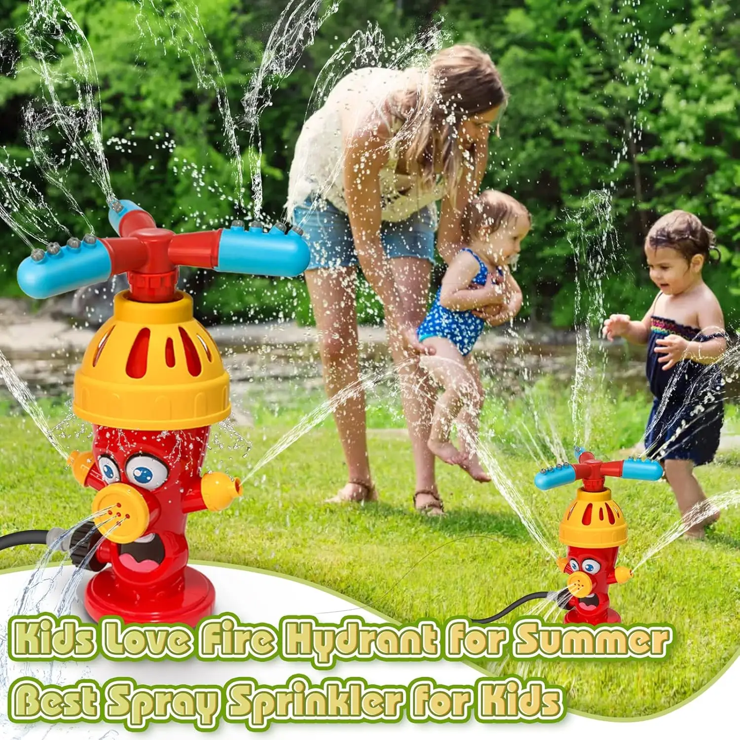 Water Spray Toy Hydrant Sprink - Kids Yard Toys ulasan dan harga