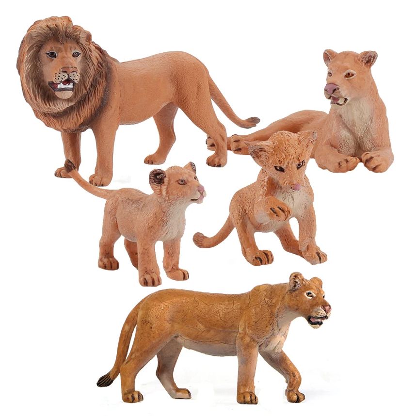 Lion Figurine Toy Animals Figu - Kids Toys Reviews ulasan dan harga