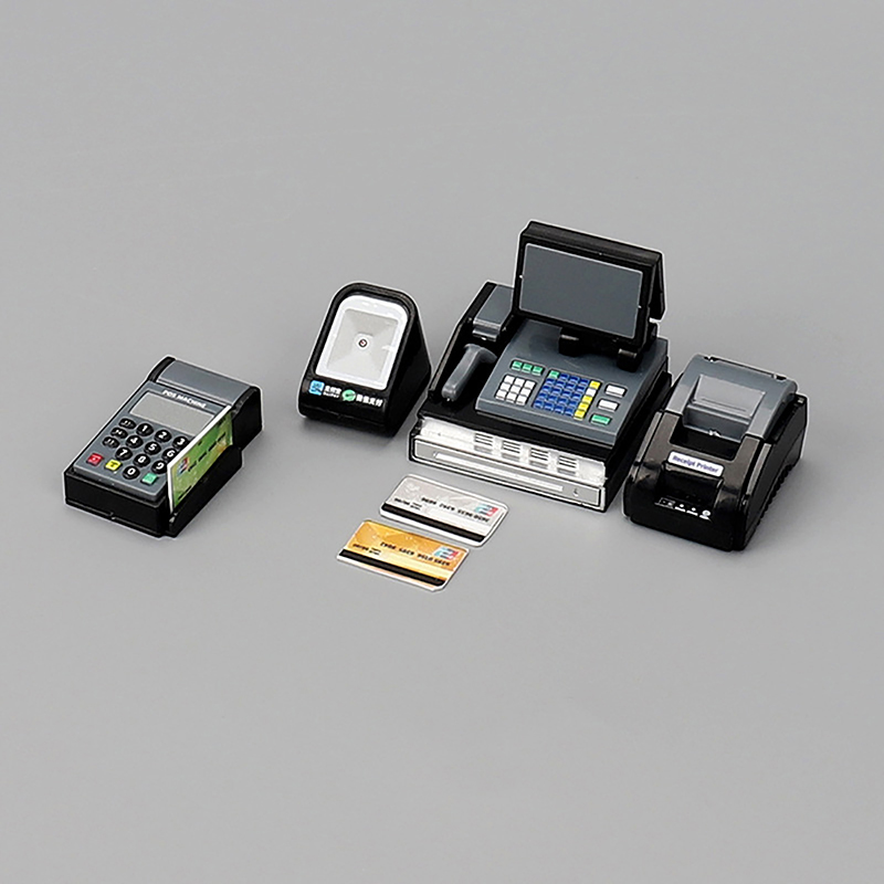 【F】Doll House Mini Supermarket - Toy Cash Register ulasan dan harga