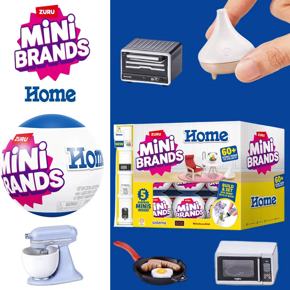 ZURU Mini Brands Home Series 6 - Kids Toys Kitchen Set ulasan dan harga