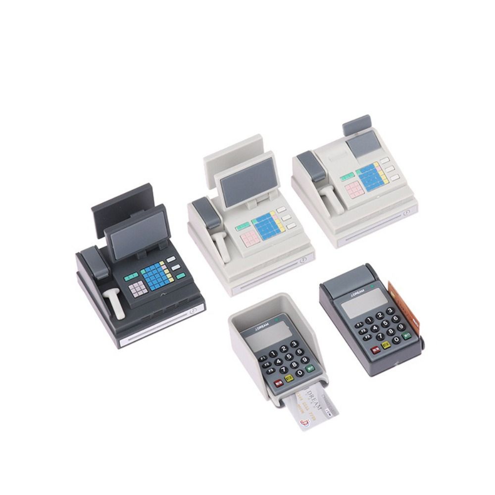1:6/1:12 Scale Dollhouse POS M - Toy Cash Register ulasan dan harga