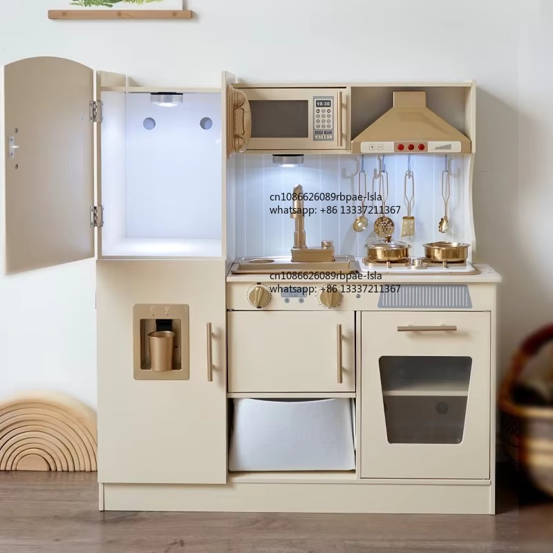 Educational Wooden Pretend Pla - Kids Toys Kitchen Set ulasan dan harga