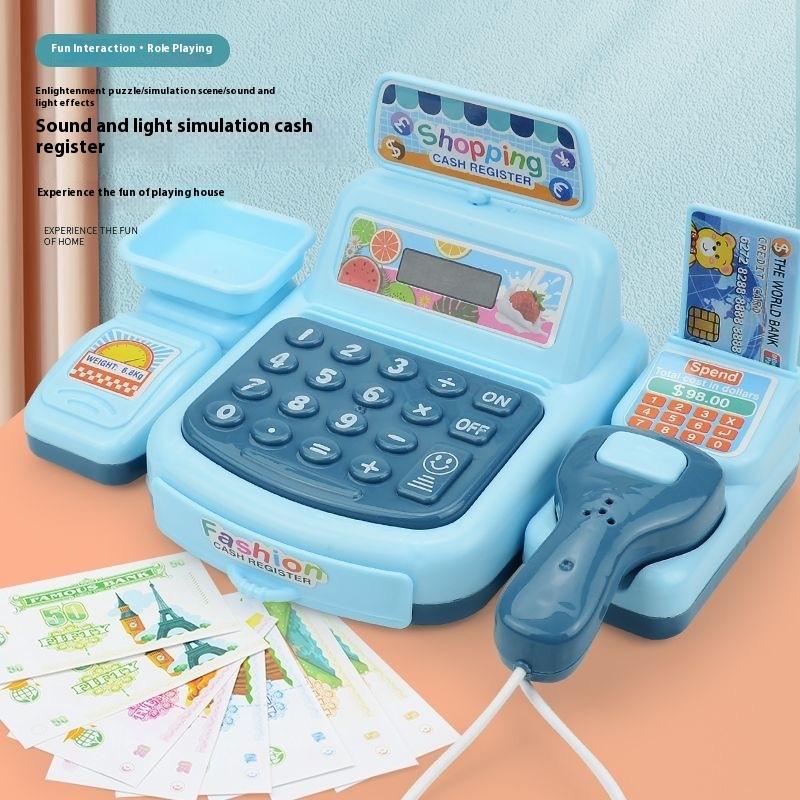 New·1Set Electronic Game Light - Toy Cash Register ulasan dan harga