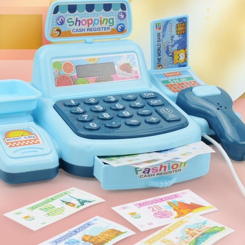 New·1Set Electronic Game Light - Toy Cash Register ulasan dan harga