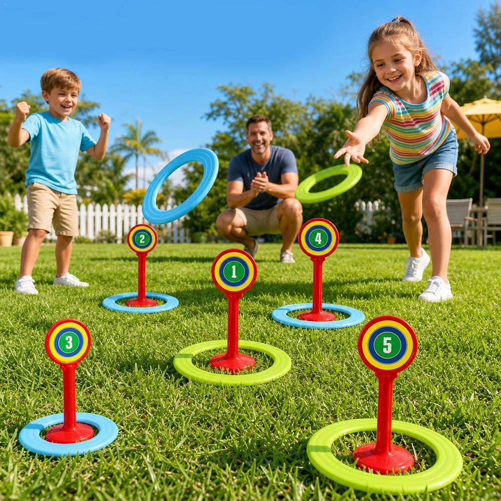 Kids Plastic Game Set Outdoor  - Kids Yard Toys ulasan dan harga