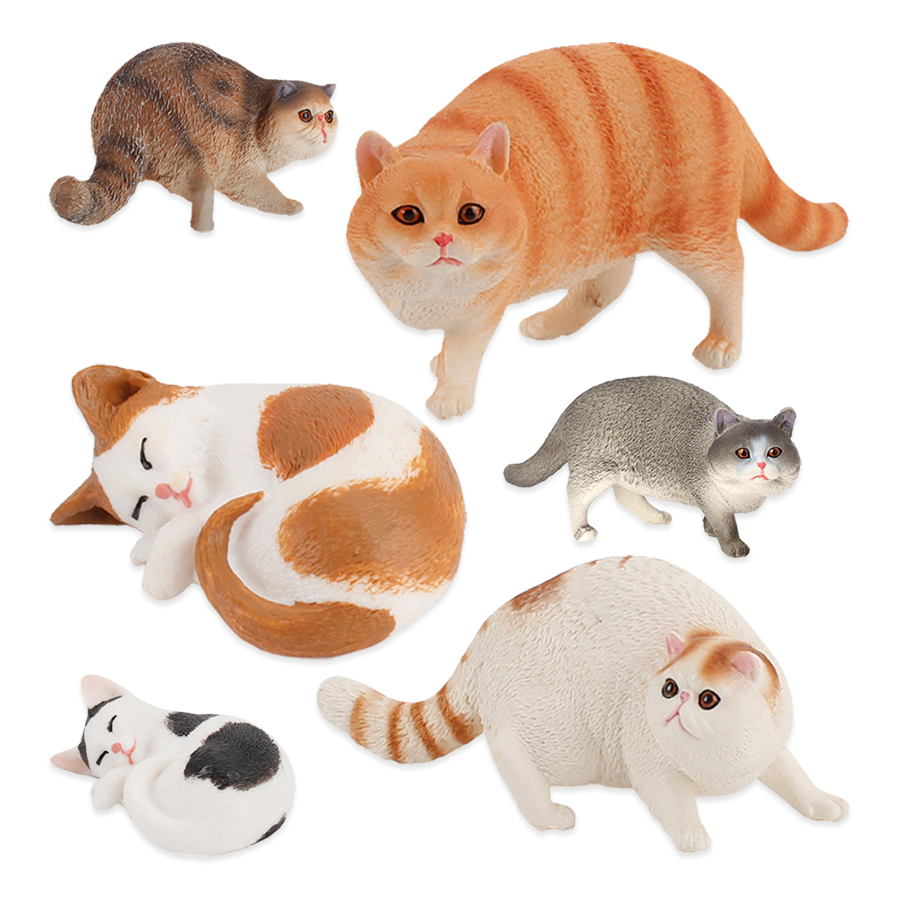 Realistic Plastic Cat Figurine - Kids Toys Reviews ulasan dan harga