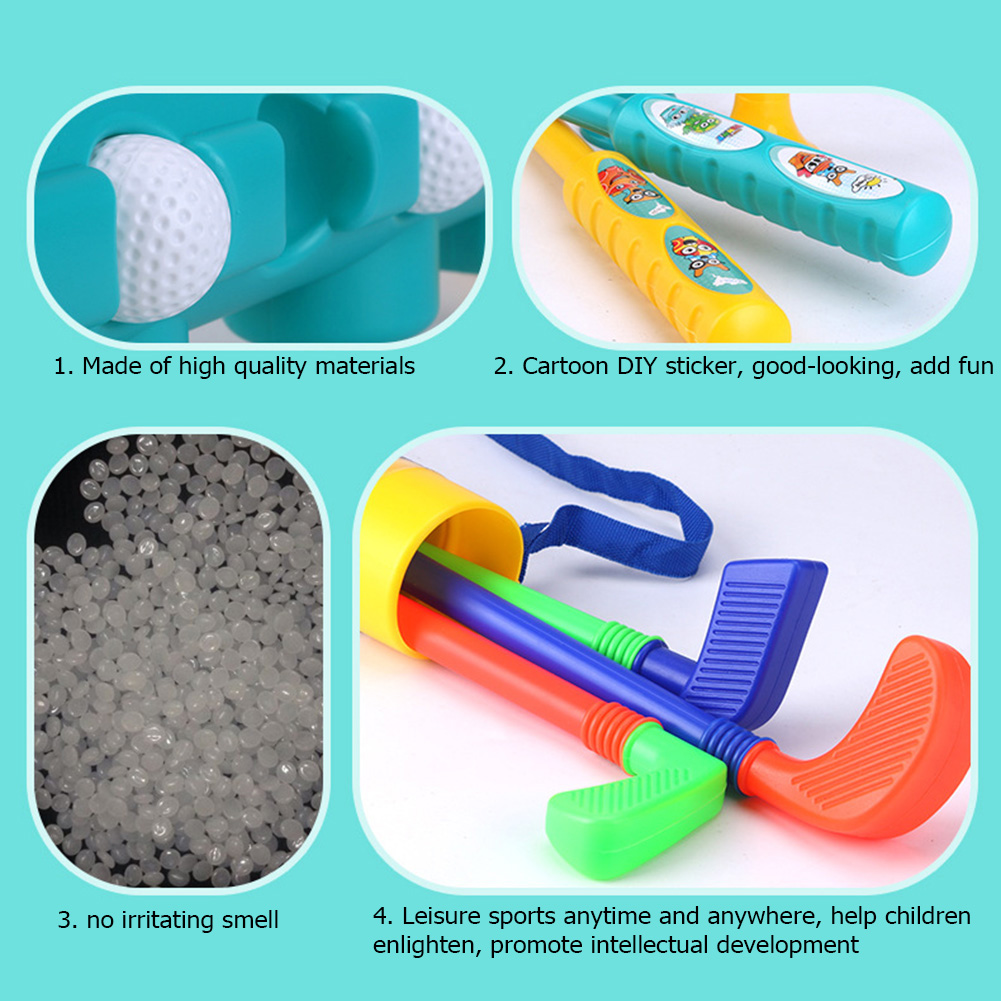 Kids Toys Golf Set Portable Ya - Kids Yard Toys ulasan dan harga