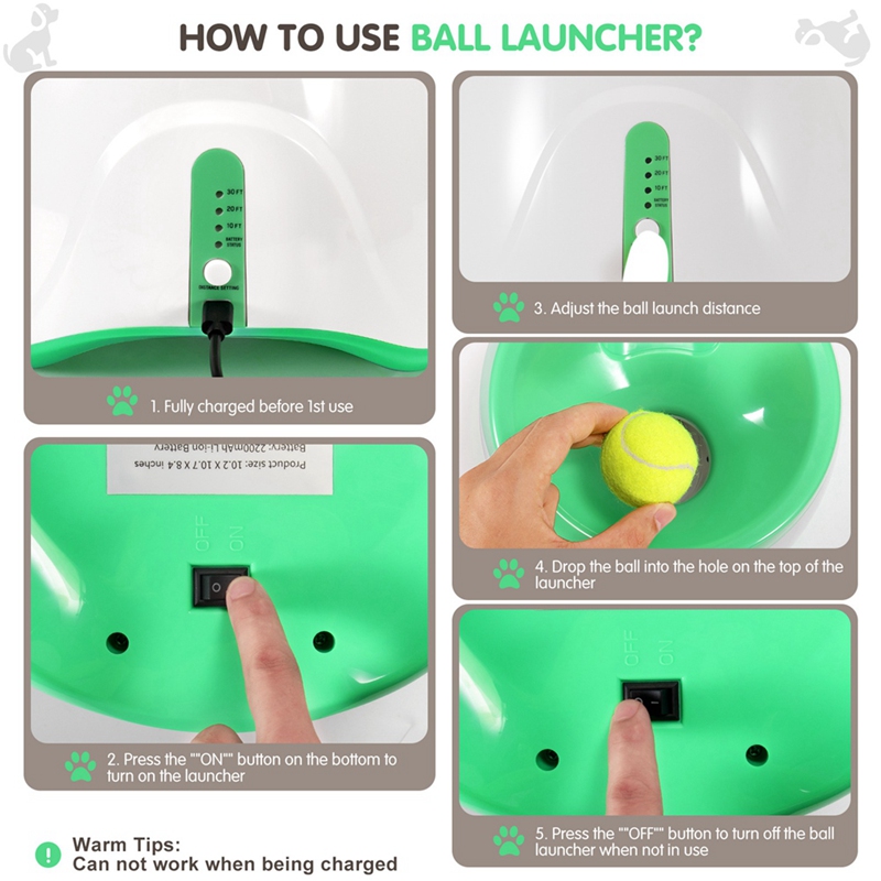 Dog Tennis Ball Launcher Dogs  - Catapult Launcher Toy ulasan dan harga